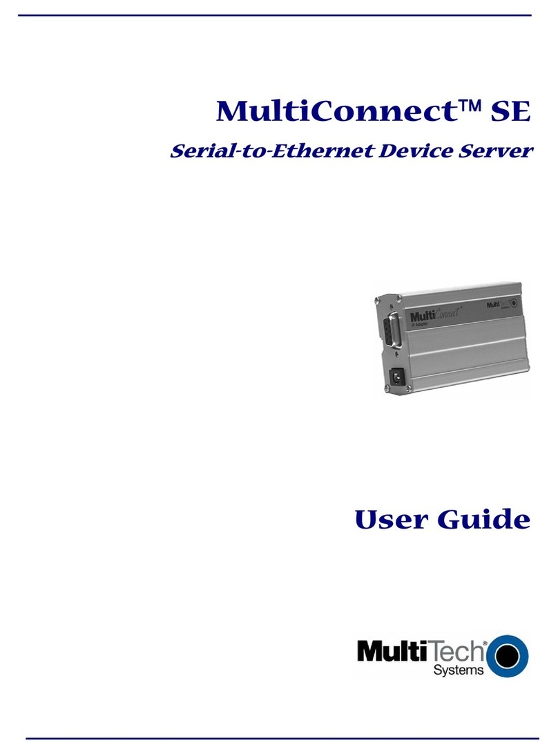Multitech MultiConnect SE MTS2EA user guide
