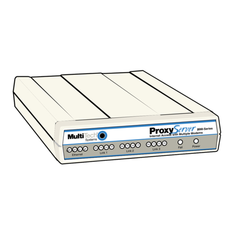 Multitech ProxyServer MTPSR3-200 User manual Multitech ProxyServer MTPSR3-200 User manual