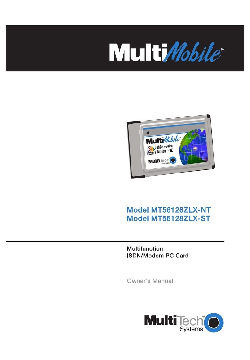 Multitech MultiMobile MT56128ZLX-NT User manual Multitech MultiMobile MT56128ZLX-NT User manual