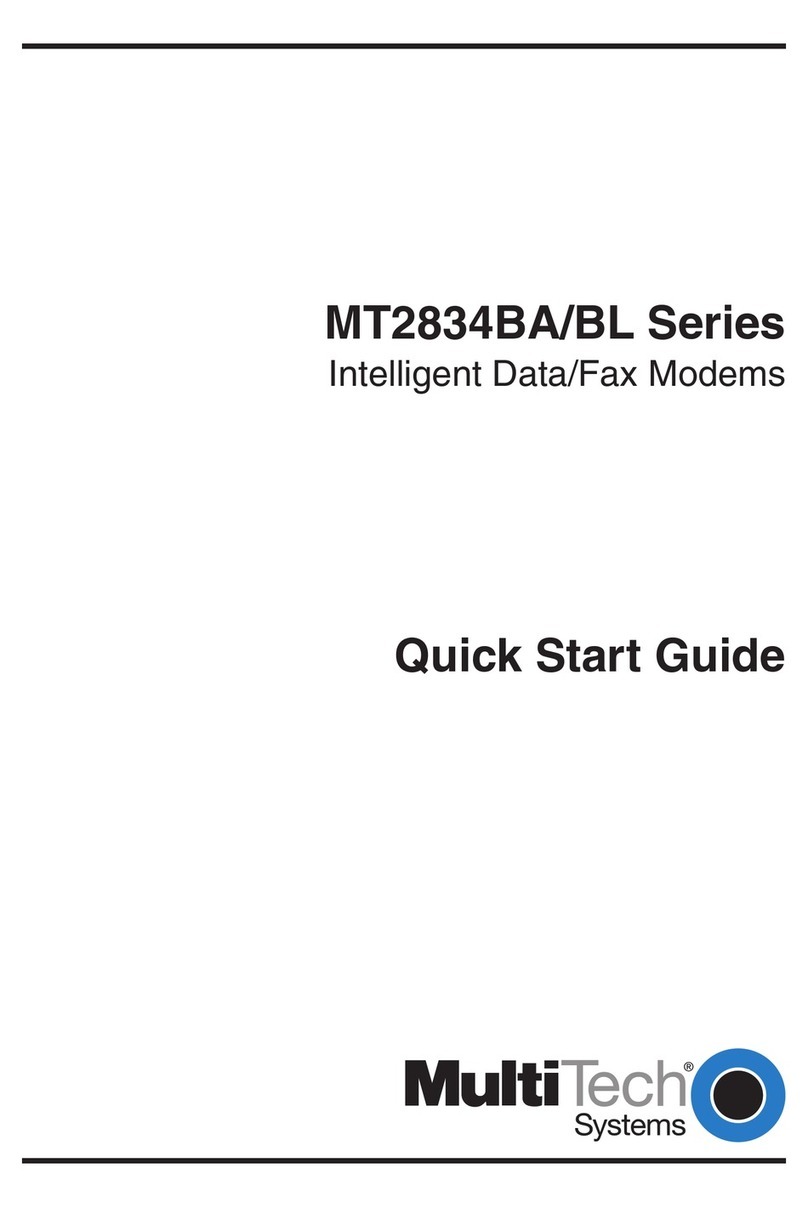Multitech MT2834BA User manual