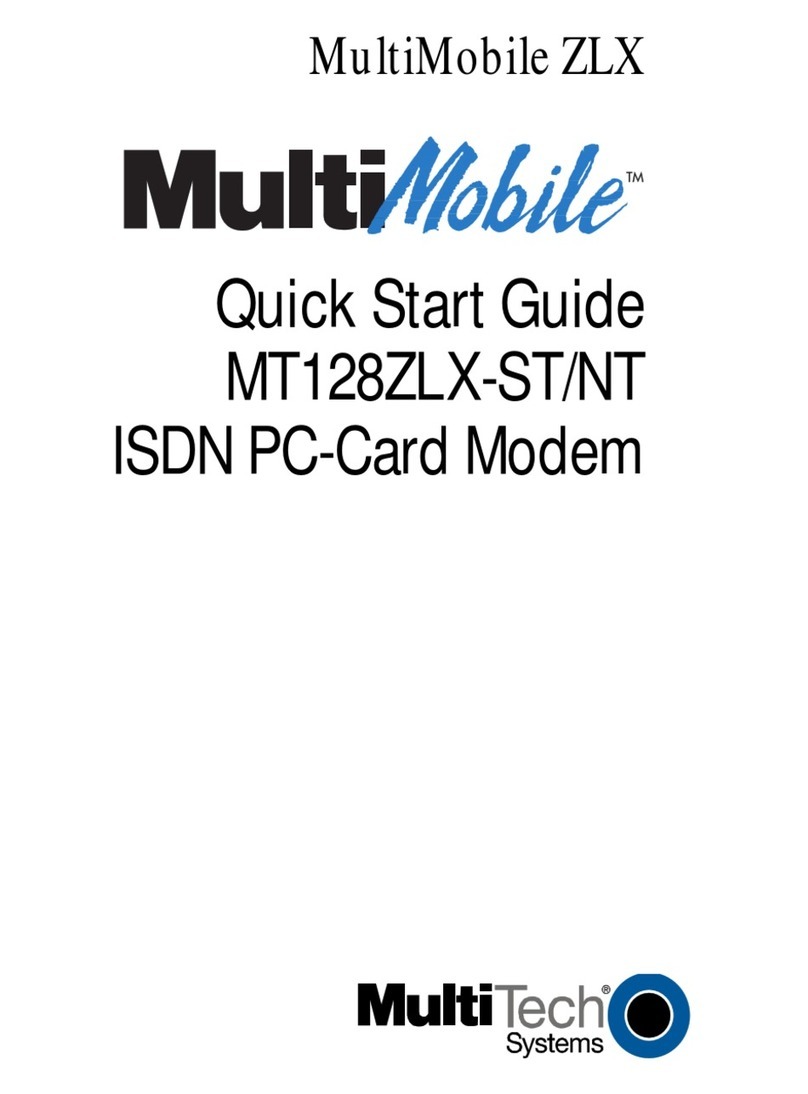 Multitech MultiMobile MT128ZLX-ST/NT User manual
