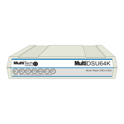 Multitech MT64DSU owner's manual