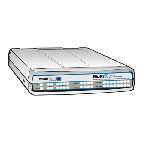 Multitech MultiFRAD FR220 User manual