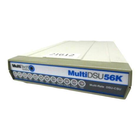 Multitech MT56DSU2 owner's manual