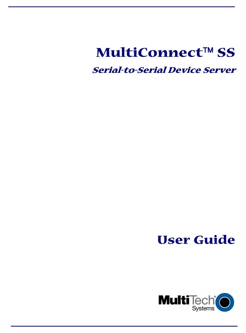 Multitech MTS2SA User manual