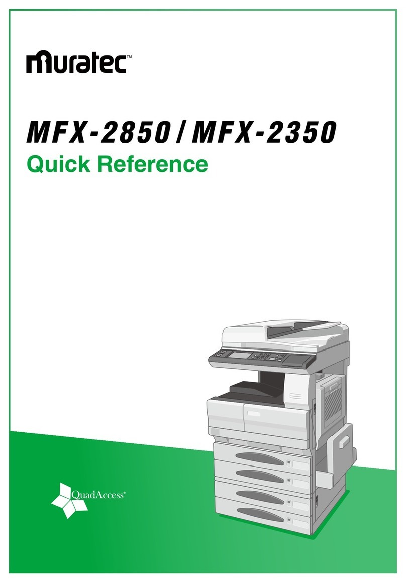 Muratec MFX-2350 D User manual