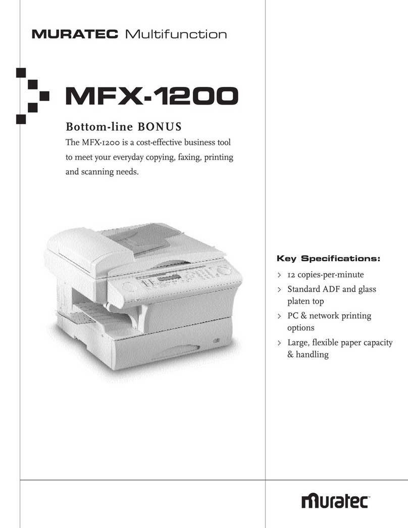 Muratec M-1200 Specifications