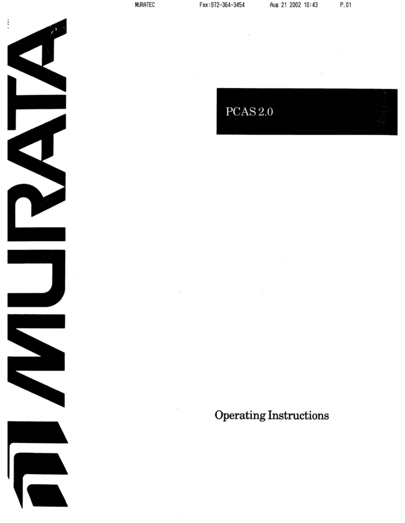 Murata F-50 Software guide