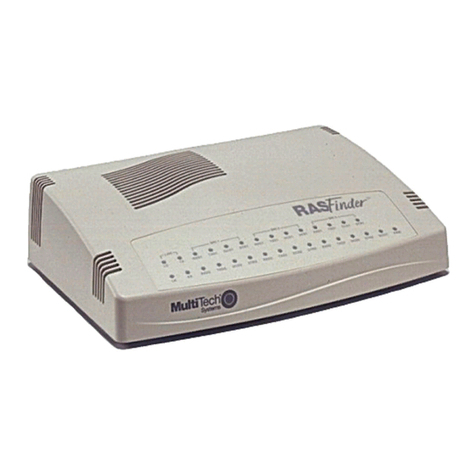 Multitech RASFinder RF300E User manual
