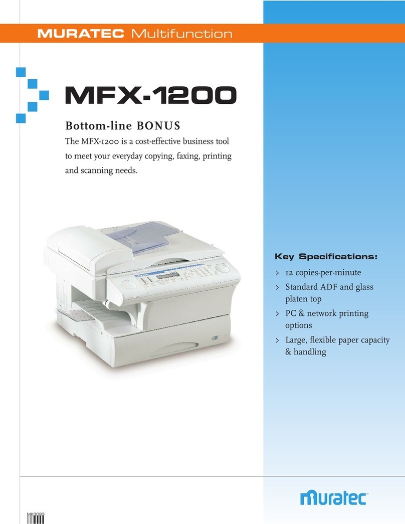 Muratec MFX-1200 Specifications