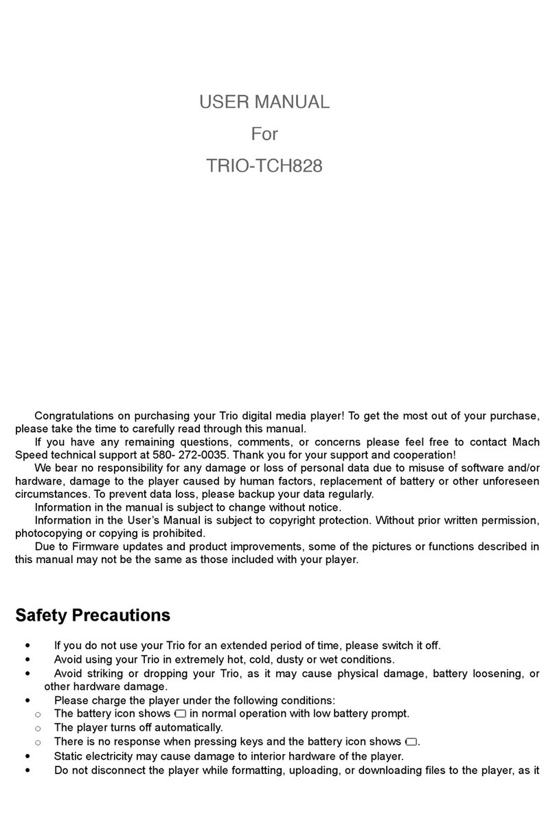 Mach Trio TCH828 user guide