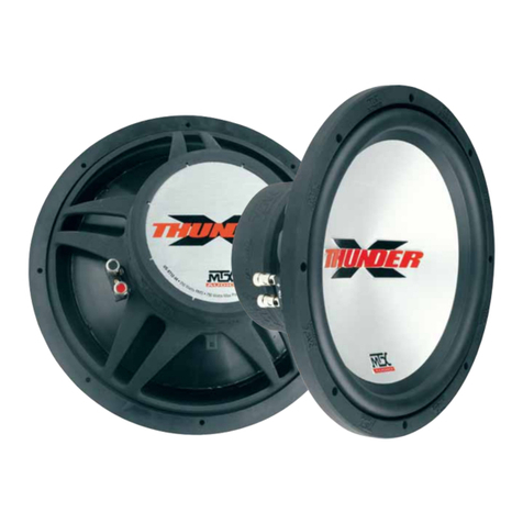 MTX X Thunder XT12-44 User manual