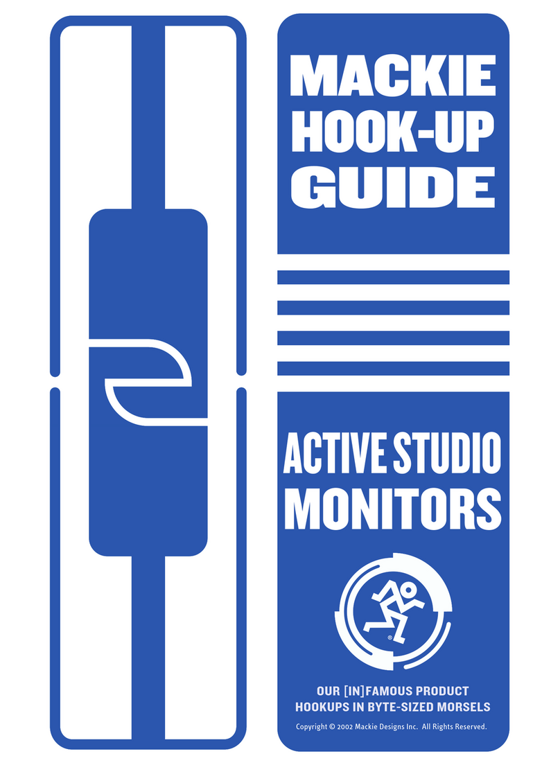 Mackie HR624 HOOK-UP GUIDE