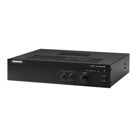 Mackie UP4121 Specifications