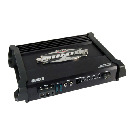 MTX X Thunder 300XD Instruction Manual
