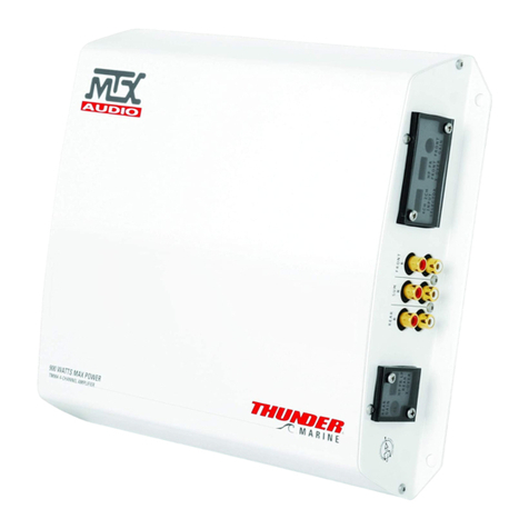MTX Thunder Marine TM904 User manual