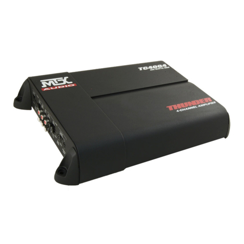 MTX Thunder TC TC4004 User manual MTX Thunder TC TC4004 User manual