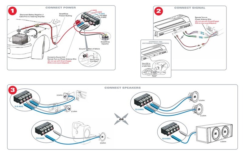 MTX Thunder TA Super TA91002 Connection guide