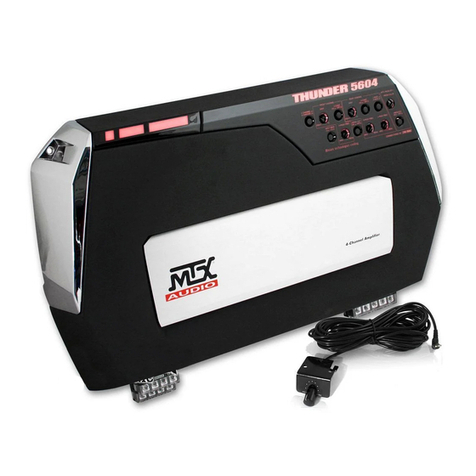 MTX Thunder TA High TA5604 User manual