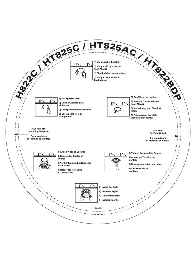 MTX H822C Manual