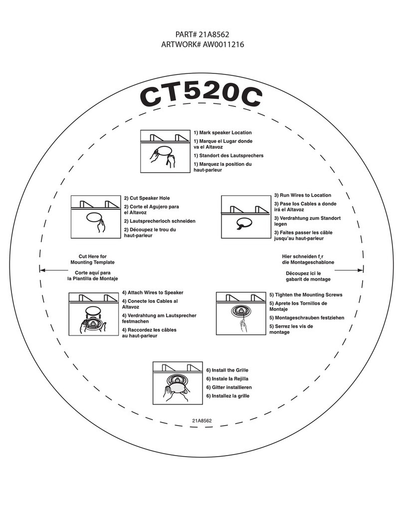 MTX CT520C Manual