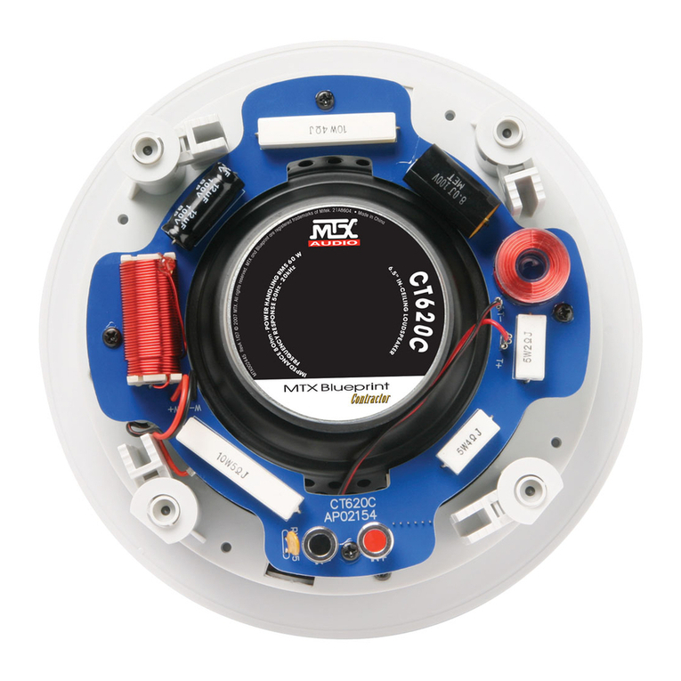 MTX CT620C Manual