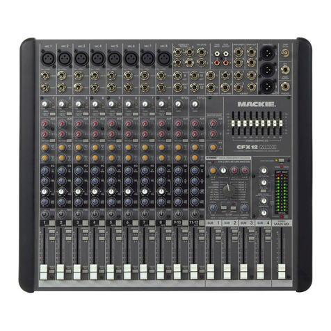 Mackie CFX12 MKII - DIAGRAMS Manual