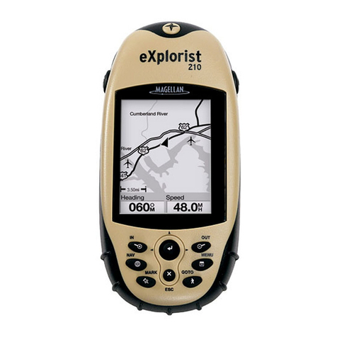Magellan eXplorist 210 Quick reference guide Magellan eXplorist 210 Quick reference guide
