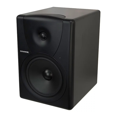 Mackie MR8 quick start guide