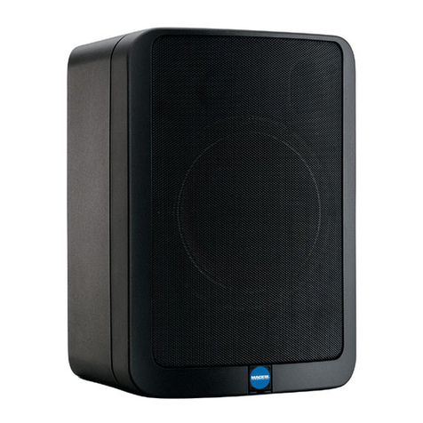 Mackie Monitor Series MR6T Specifications