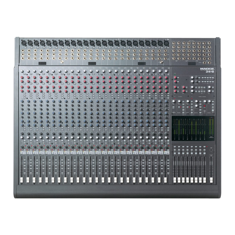 Mackie 16-8 BUS HOOK-UP GUIDE
