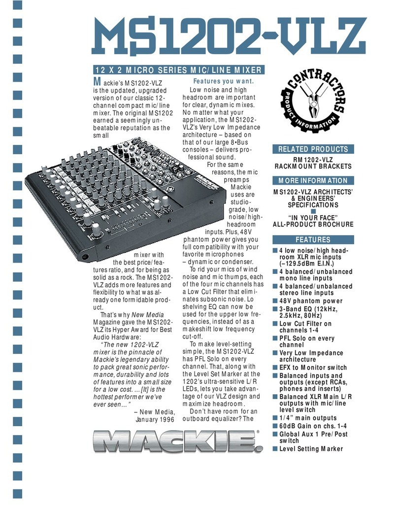Mackie 1202-VLZ Pro brochure