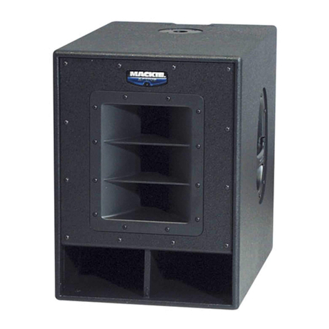 Mackie SWA1501 user manual