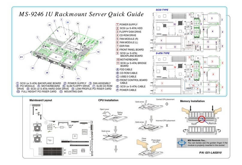 MSI MS-9246 User manual