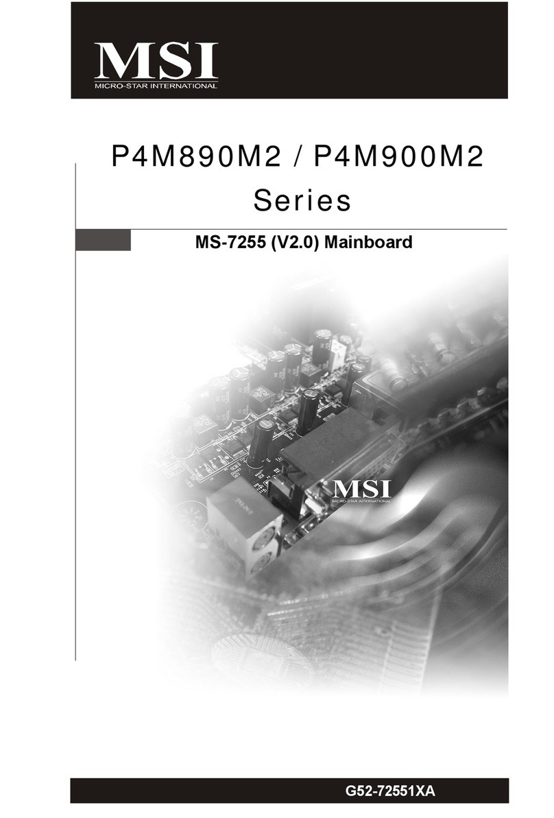 MSI MS-7255 User manual