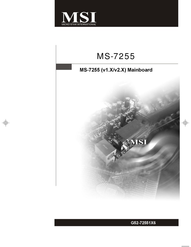 MSI MS-7255 User manual