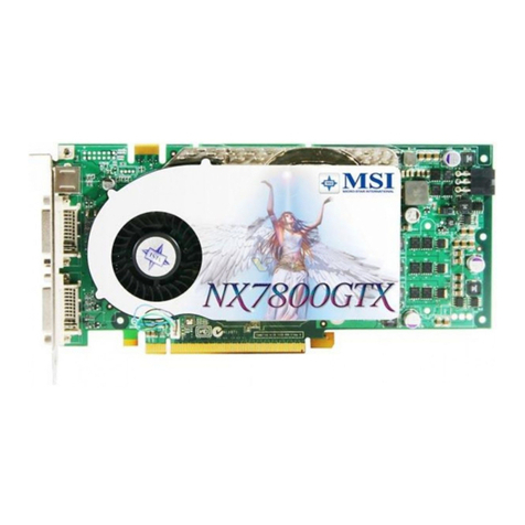 MSI NX7800GTX-VT2D256E User manual