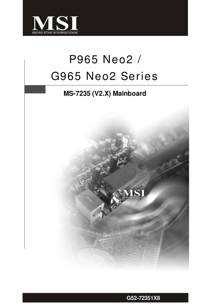 MSI G965 Neo2 Series User manual