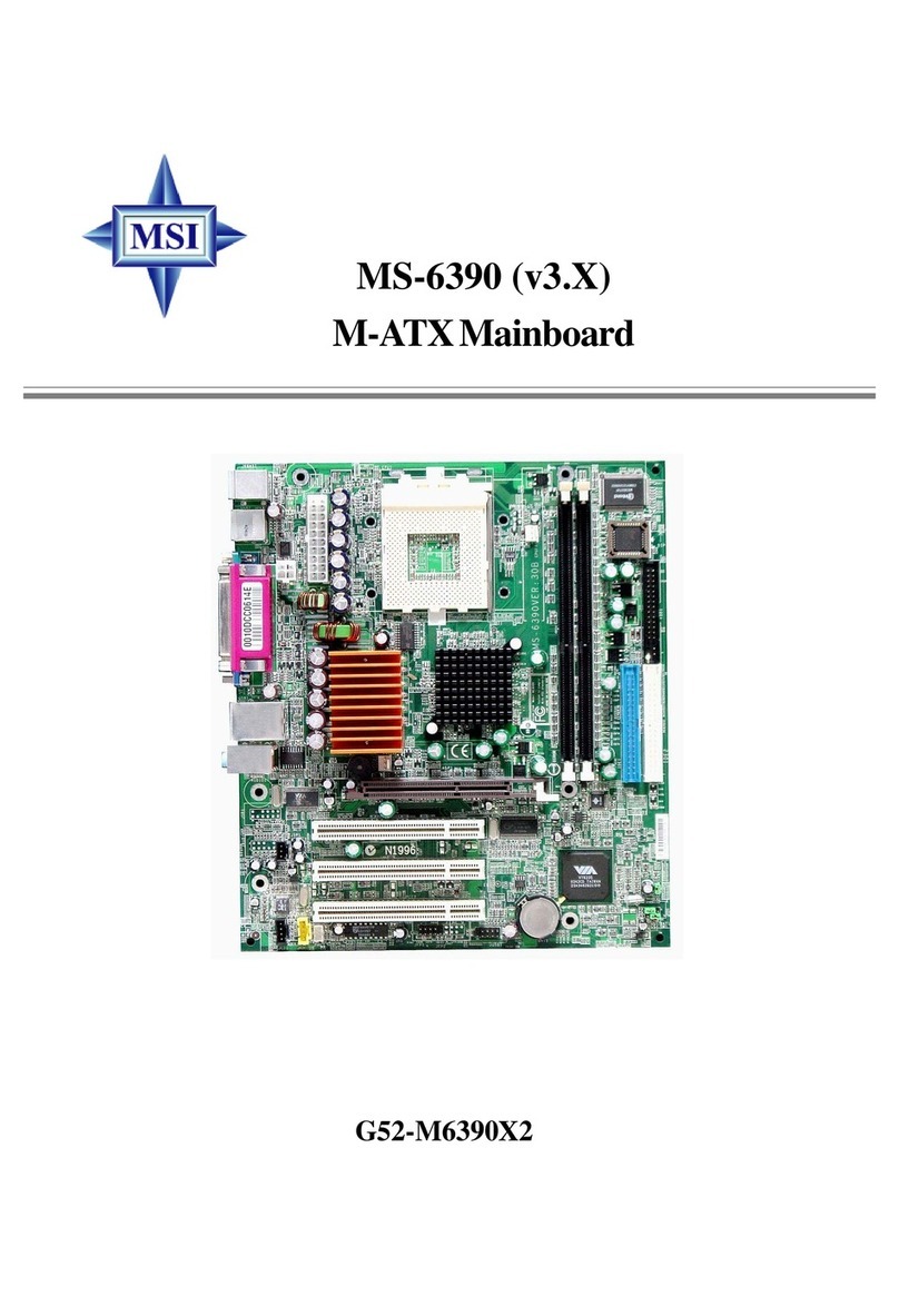 MSI MS-6390 User manual