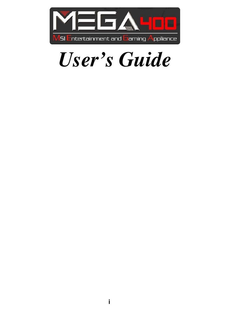 MSI Mega 400 User manual MSI Mega 400 User manual