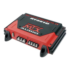 MTX Road Thunder RTP251D Instruction Manual