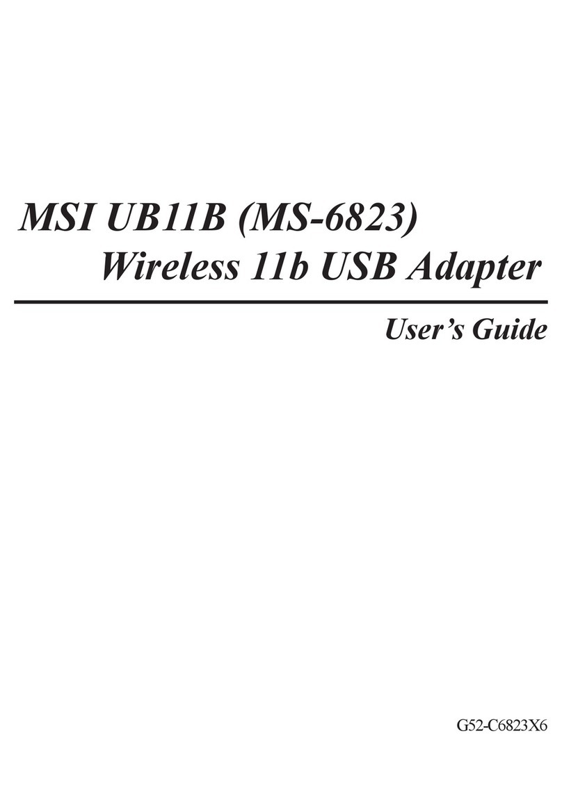 MSI UB11B MS-6823 User manual