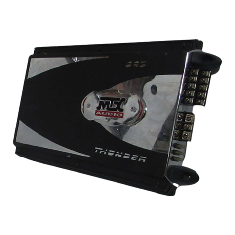 MTX Thunder 895 User manual