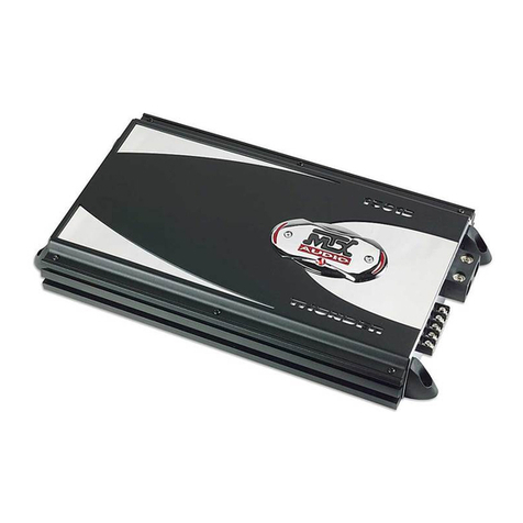 MTX Thunder 1501D Quick start guide MTX Thunder 1501D Quick start guide