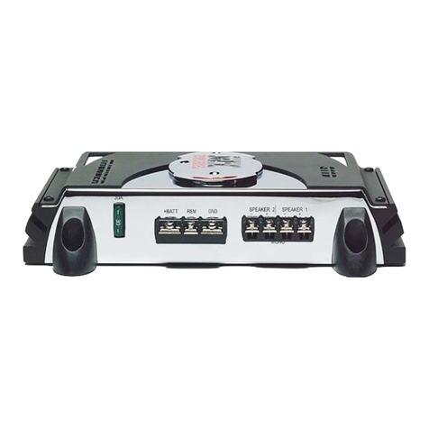 MTX Thunder 251D User manual