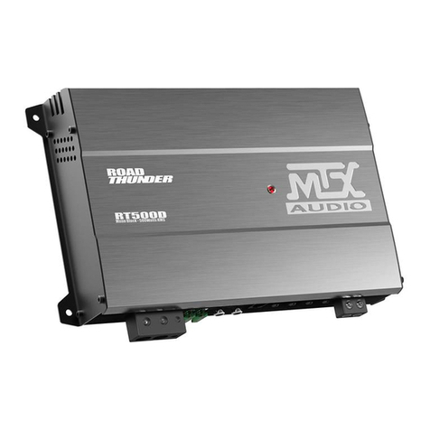 MTX RT500D User manual MTX RT500D User manual