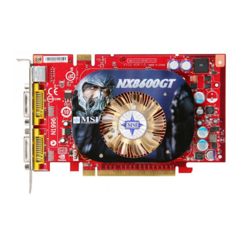 MSI NX8500GT-MTD256EH/D2 Instruction manual