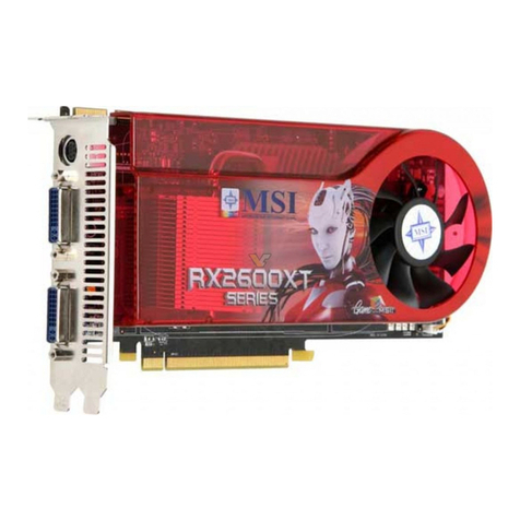 MSI RX2600XT series Quick user guide
