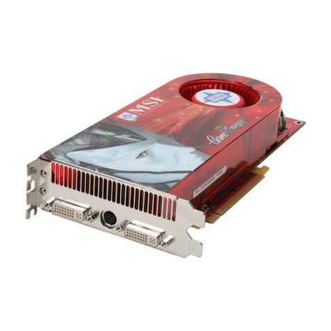 MSI RX2900XT-VT2D512E Quick user guide