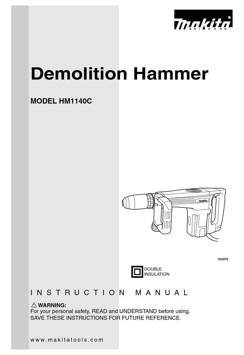 Makita HM1140C User manual